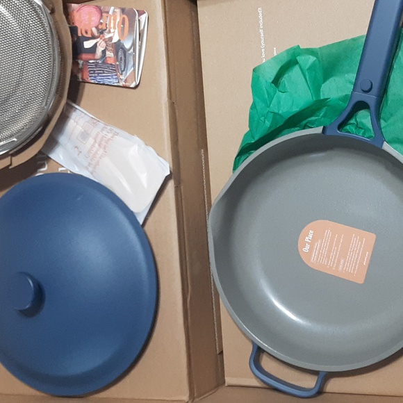 OUR PLACE Our Always Blue Pan 10.5" NEW In Box - Picture 5 of 10
